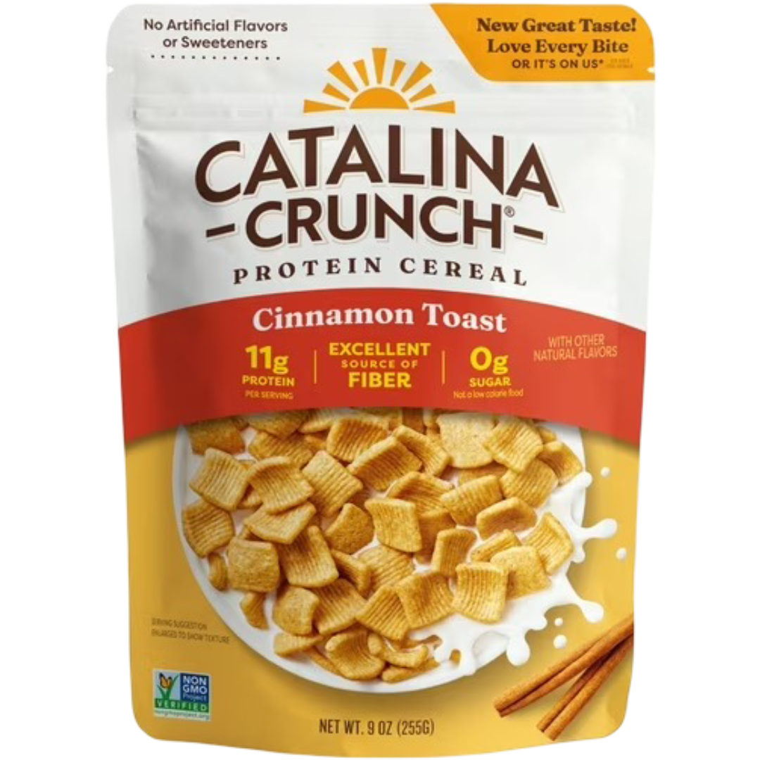Catalina Crunch Protein Cereal, Cinnamon Toast 9 oz