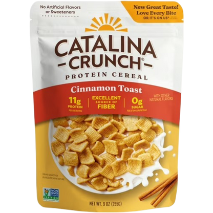 Catalina Crunch Protein Cereal, Cinnamon Toast 9 oz