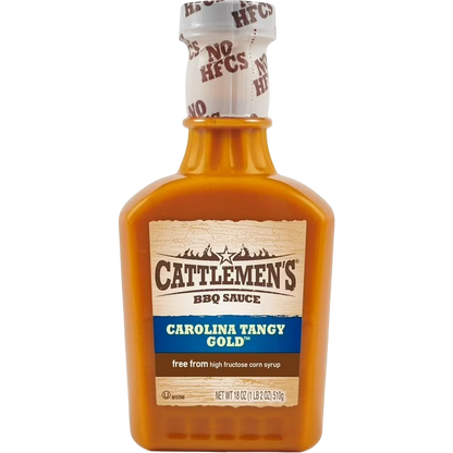 Cattlemen's Kosher Carolina Tangy Gold BBQ Sauce, 18oz