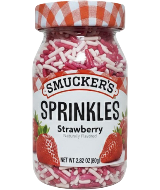 Smucker's Strawberry Flavored Sprinkles, 2.82 oz