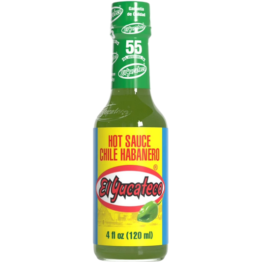 El Yucateco Green Habanero Hot Sauce, 4 fl oz