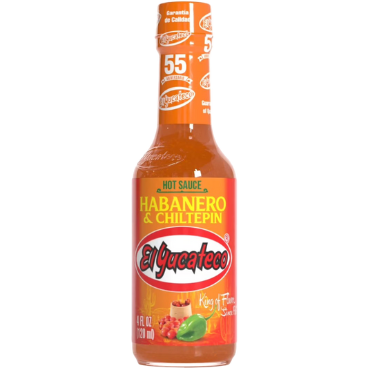 El Yucateco Habanero Chiltepin Sauce, 4 fl oz