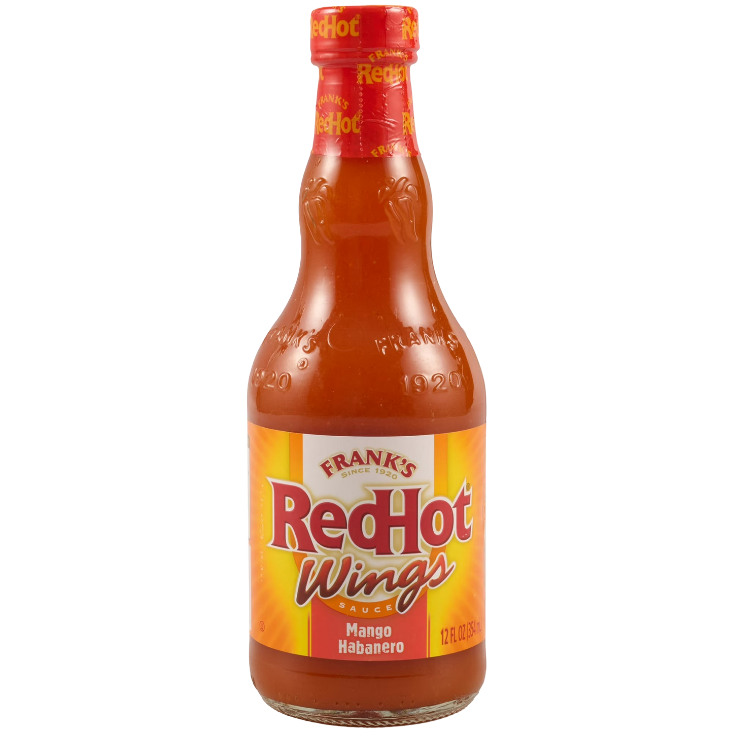 Frank's RedHot Mango Habanero Wings Sauce, 12 fl oz