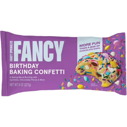 Fancy Sprinkles Birthday Baking Confetti with Sprinkles & Candy-Coated Chocolate 8oz