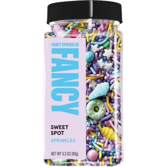 Fancy Sprinkles Sweet Spot Dessert Sprinkles, 3.3 oz