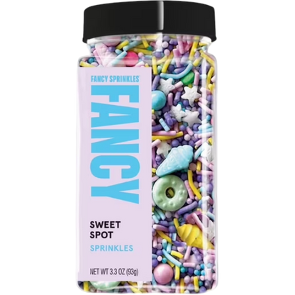 Fancy Sprinkles Sweet Spot Dessert Sprinkles, 3.3 oz