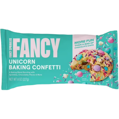 Fancy Sprinkles Unicorn Baking Confetti with Sprinkles & Candy-Coated Chocolate 8oz