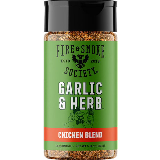 Fire & Smoke Society Garlic & Herb Chicken Blend Seasoning, 5.5 oz