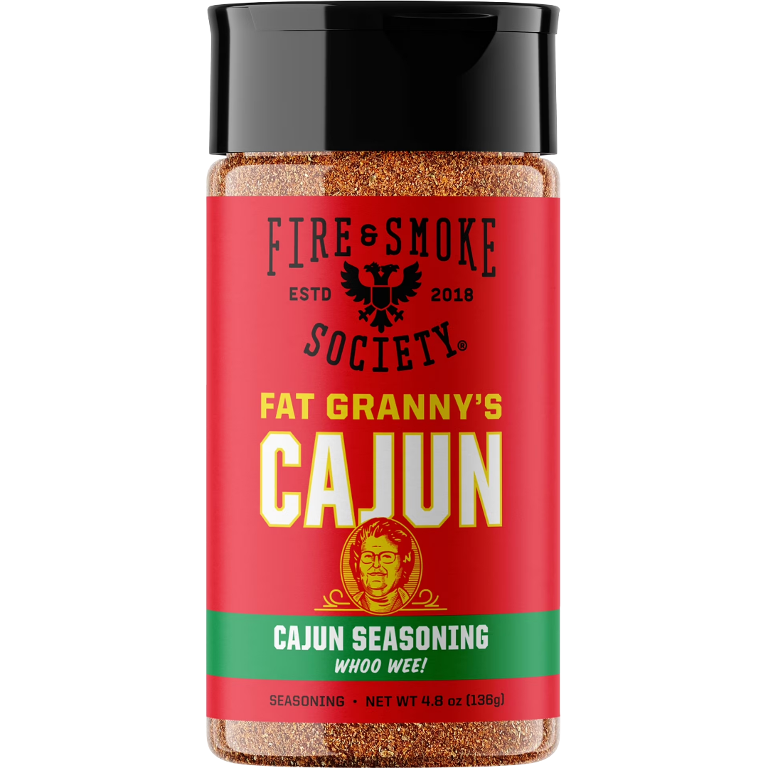 Fire & Smoke Society Fat Granny's Cajun Seasoning, 4.8 oz