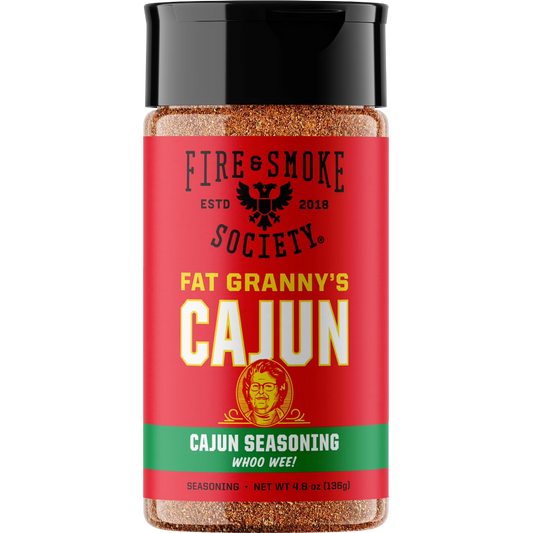 Fire & Smoke Society Fat Granny's Cajun Seasoning, 4.8 oz