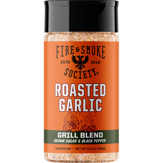 Fire & Smoke Society Roasted Garlic Seasoning, 6.9 oz