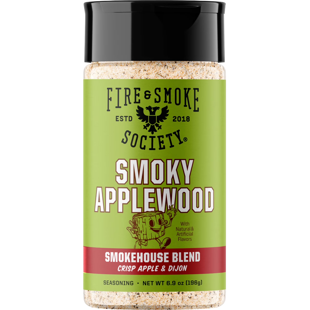 Fire & Smoke Society Smoky Applewood BBQ Seasoning, 6.9 oz