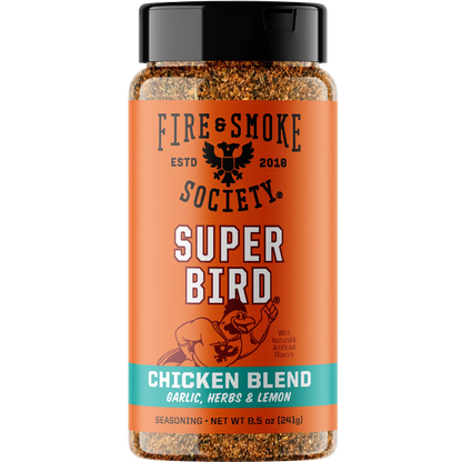 Fire & Smoke Society Super Bird Poultry Seasoning, 8.5 oz