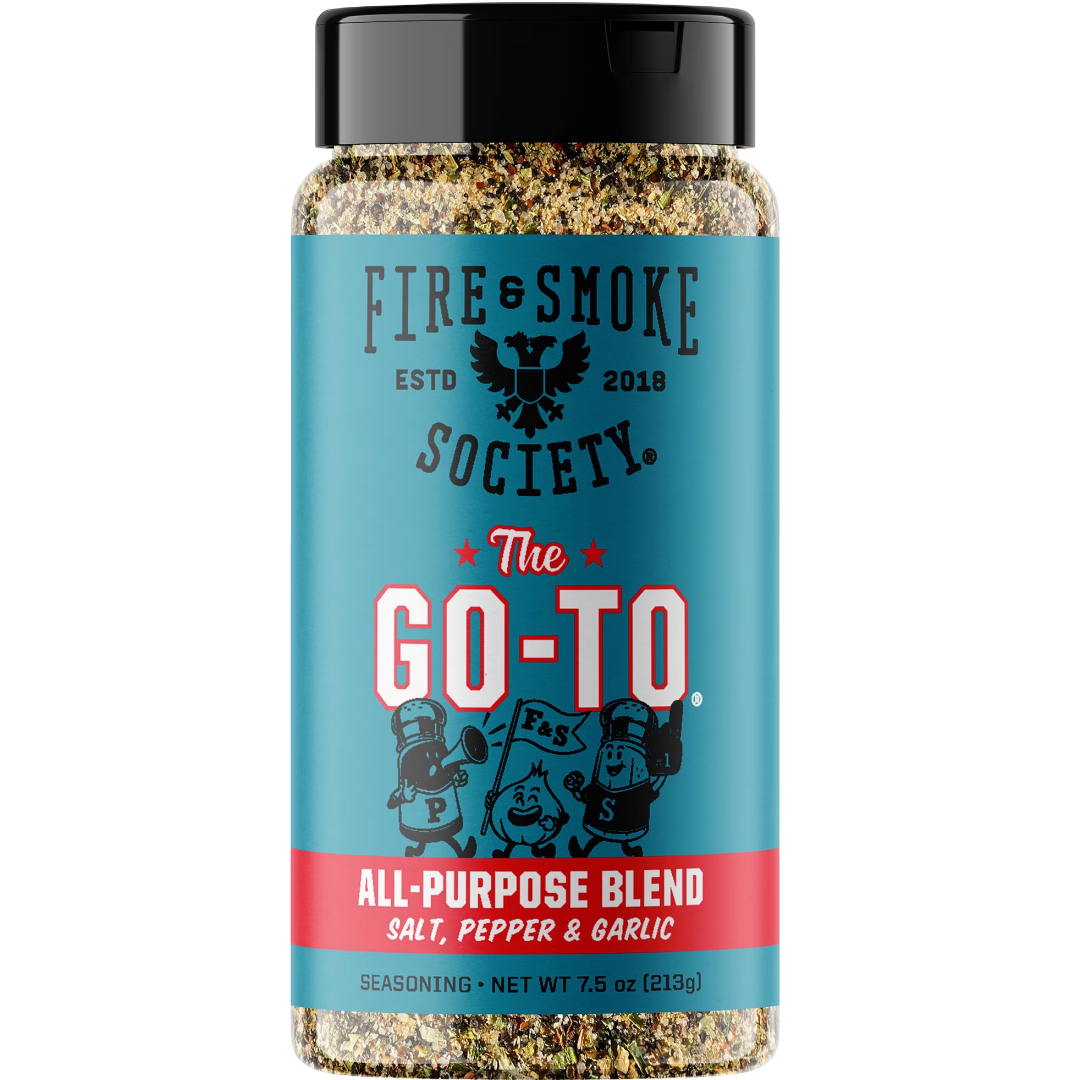 Fire & Smoke Society The Go-To All Purpose Seasoning, 7.5 oz