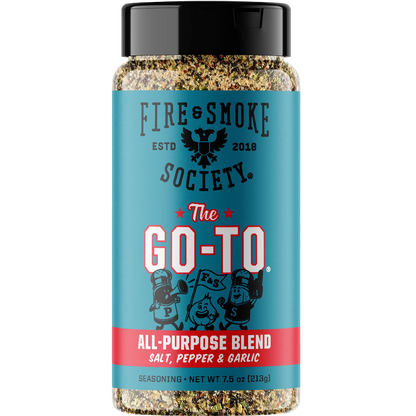 Fire & Smoke Society The Go-To All Purpose Seasoning, 7.5 oz