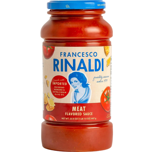 Francesco Rinaldi Meat Flavored Sauce, 23.5oz