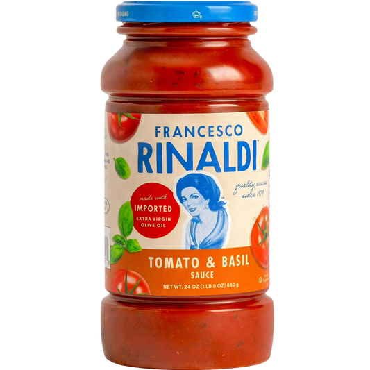 Francesco Rinaldi Tomato & Basil Sauce, 24oz