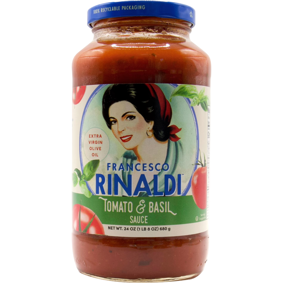 Francesco Rinaldi Tomato & Basil Sauce, 24oz