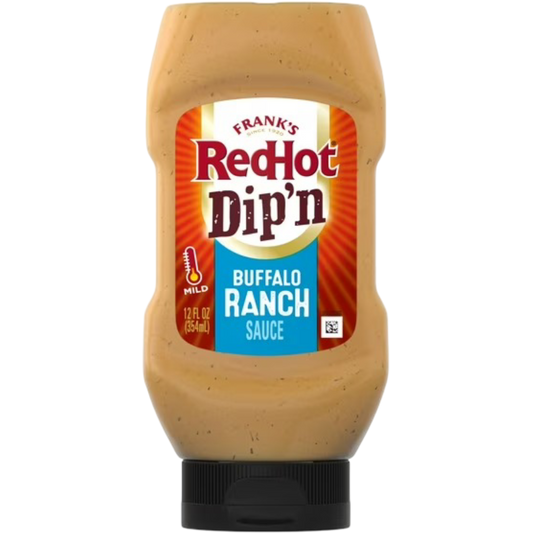 Frank's RedHot Buffalo Ranch Dip'n Sauce, 12 fl oz