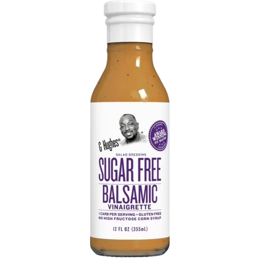 G Hughes Sugar Free Balsamic Vinaigrette Salad Dressing, 12oz