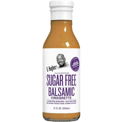 G Hughes Sugar Free Balsamic Vinaigrette Salad Dressing, 12oz