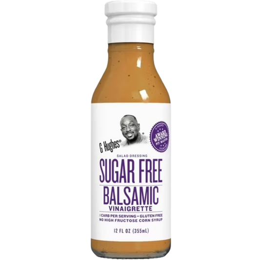 G Hughes Sugar Free Balsamic Vinaigrette Salad Dressing, 12oz