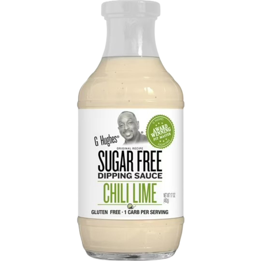 G Hughes Sugar Free Chili Lime Dipping Sauce, 17oz