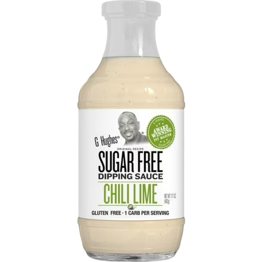 G Hughes Sugar Free Chili Lime Dipping Sauce, 17oz