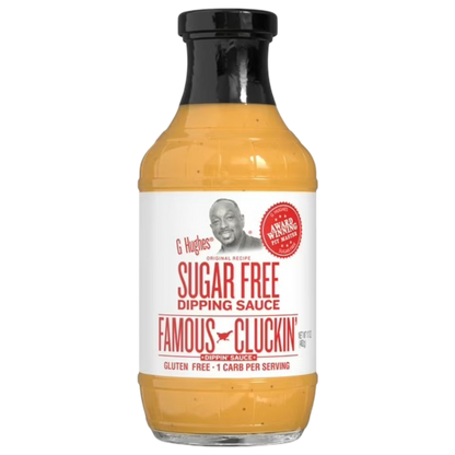 G Hughes Sugar Free Cluckin' Dipping Sauce, 17oz