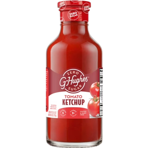 G Hughes Sugar Free Ketchup, 26.5oz
