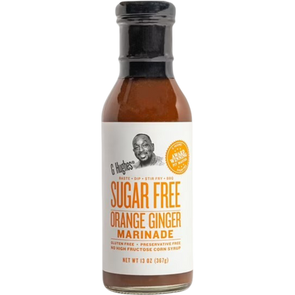 G Hughes Sugar Free Orange Ginger Marinade, 13oz