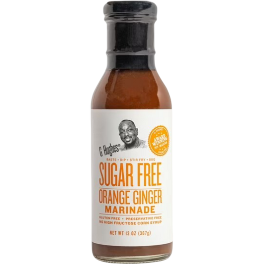 G Hughes Sugar Free Orange Ginger Marinade, 13oz