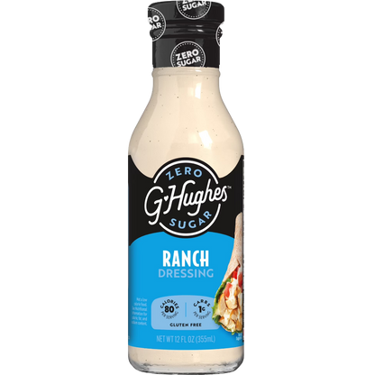 G Hughes Zero Sugar Ranch Dressing, 12 fl oz