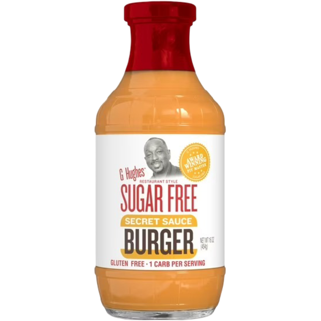 G Hughes Sugar Free Secret Burger Sauce, 16oz