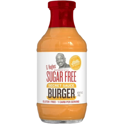 G Hughes Sugar Free Secret Burger Sauce, 16oz