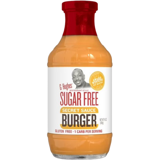 G Hughes Sugar Free Secret Burger Sauce, 16oz