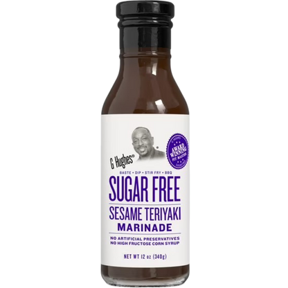 G Hughes Sugar Free Sesame Teriyaki Marinade, 12oz