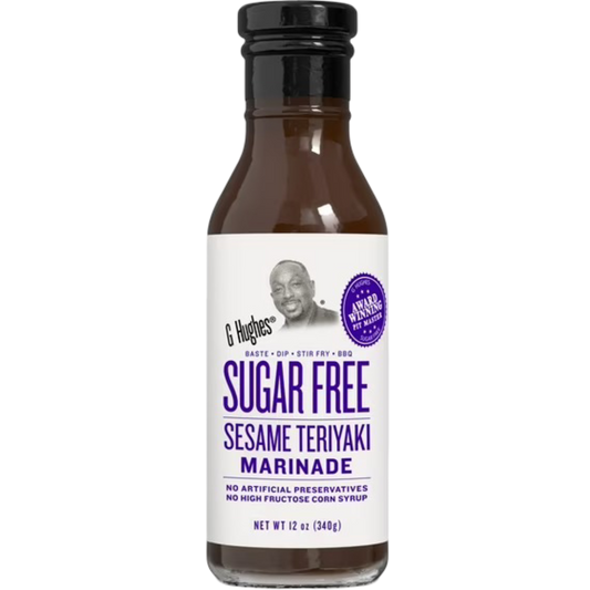 G Hughes Sugar Free Sesame Teriyaki Marinade, 12oz