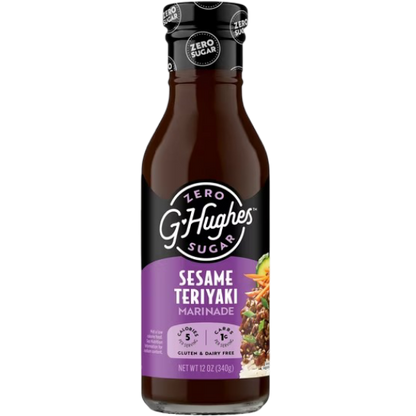 G Hughes Sugar Free Sesame Teriyaki Marinade, 12oz