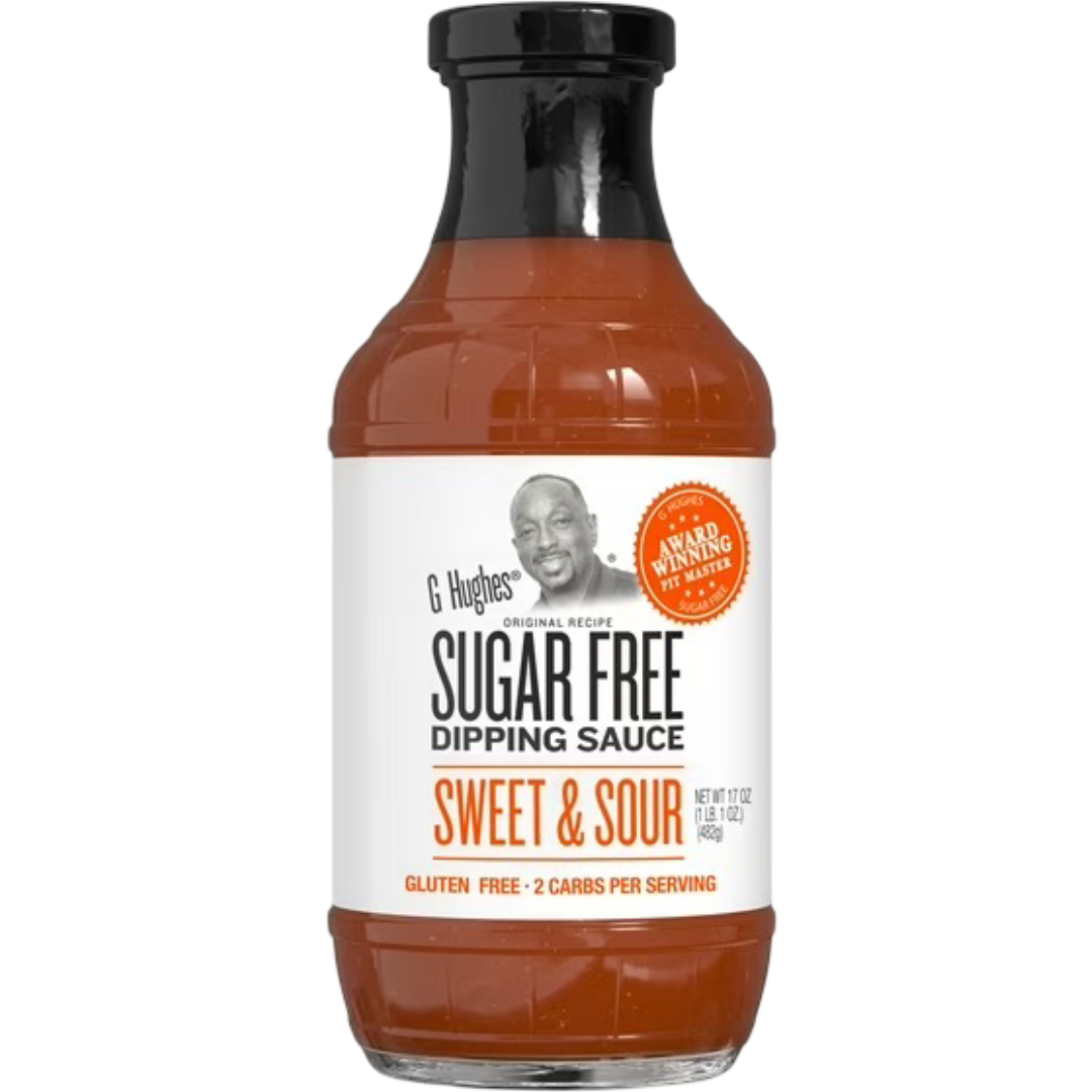 G Hughes Sugar Free Sweet & Sour Dipping Sauce 17oz