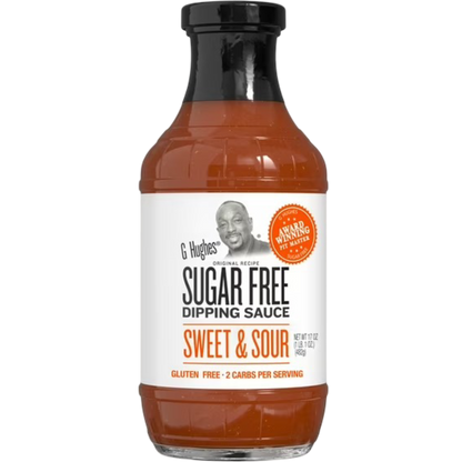 G Hughes Sugar Free Sweet & Sour Dipping Sauce 17oz