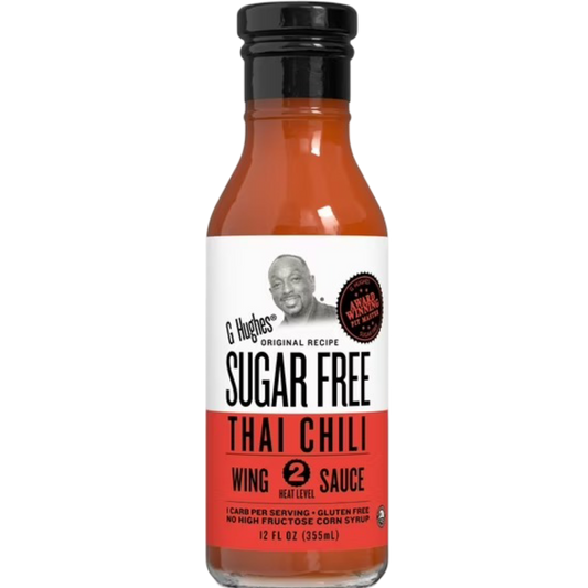 G Hughes Sugar Free Thai Chili Wing Sauce, 12oz
