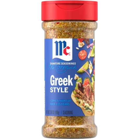 McCormick Greek Style Seasoning, 3.88 oz