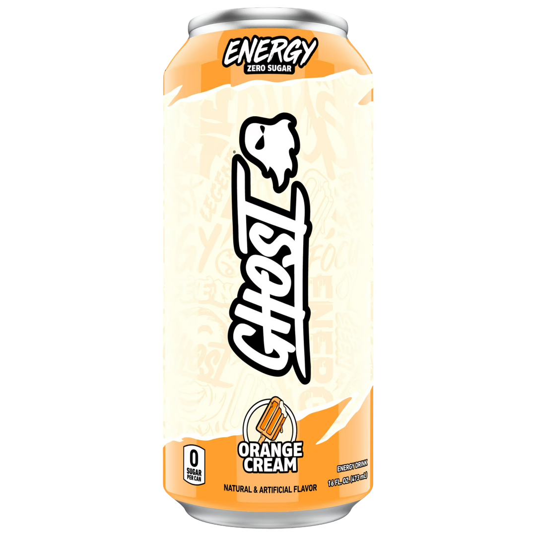 GHOST® ENERGY Zero Sugar Energy Drink, Orange Cream, 16 fl oz Can