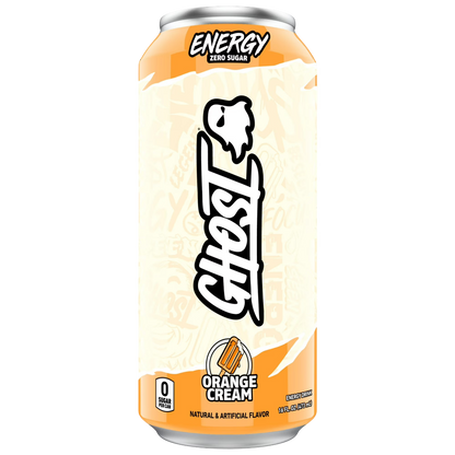 GHOST® ENERGY Zero Sugar Energy Drink, Orange Cream, 16 fl oz Can