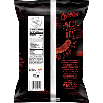 Cheetos Sweet Phantom Heat Puffs, The Flavor of Fear, 8 oz