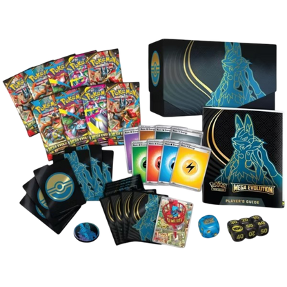 Pokémon TCG: Mega Evolution Elite Trainer Box Combo - 1 Gardevoir ETB + 1 Lucario ETB