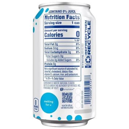 bubly Melted Ice Pop Sparkling Water, 8 Pack of 12oz Cans