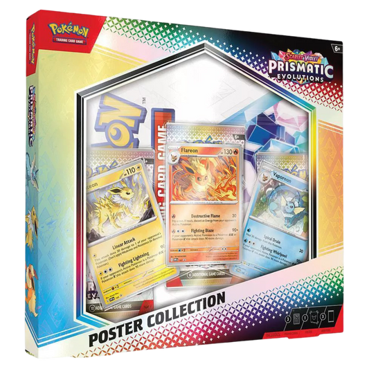 Pokémon TCG: Scarlet & Violet Prismatic Evolutions Poster Collection