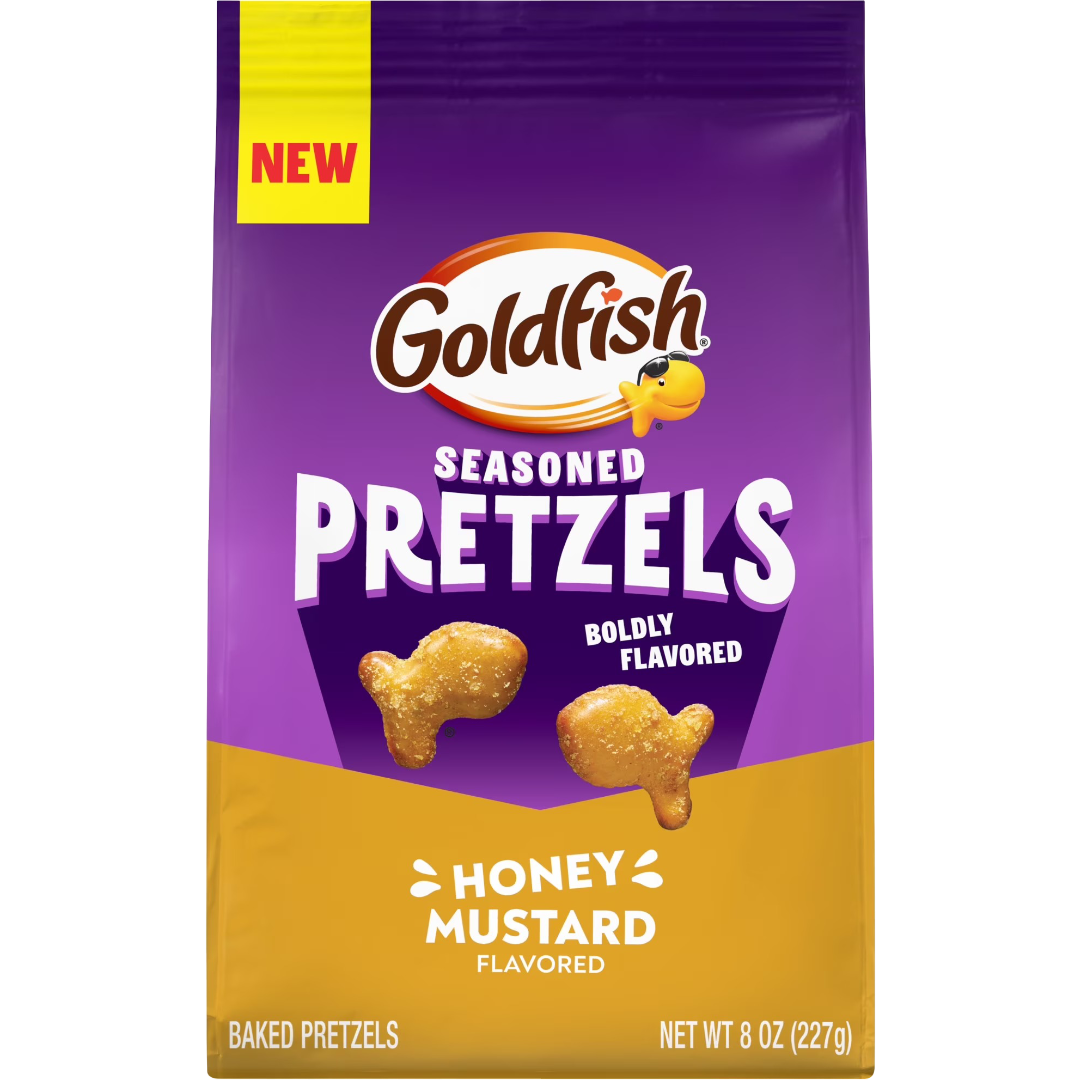 Goldfish Honey Mustard Seasoned Pretzels, 8 oz